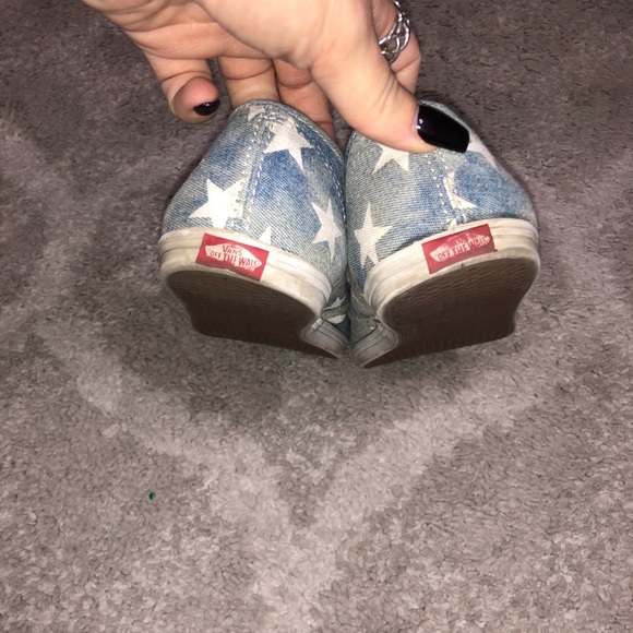 Vans Denim Acid Wash with Stars - Picture 3 of 3